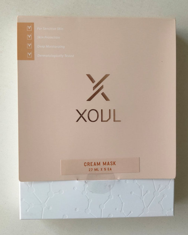 XOUL（ソウル）クリームマスクの梱包＆パッケージ